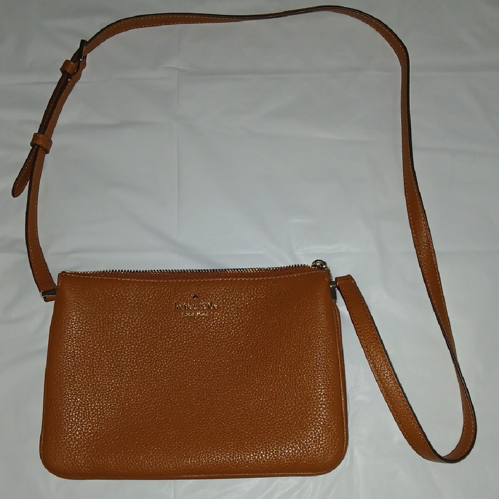 Kate Spade Brown Leather Crossbody Bag